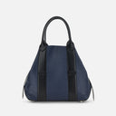 Sac Shopping Hogan Script Medium Bleu