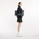 Sac Shopping Hogan Script Medium Bleu