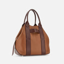 Sac Shopping Hogan Script Medium Marron