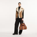 Sac Shopping Hogan Script Medium Marron