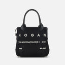 Sac Shopping Hogan Script Medium Noir Blanc Hogan