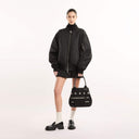 Sac Shopping Hogan Script Medium Noir Blanc Hogan