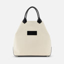 Sac Shopping Hogan Script Grande Ivoire Noir Hogan