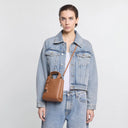 Shopping Bag Mini Marron