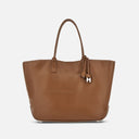 Hogan Address Shopping Bag Medium Brown