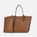 Hogan Address Shopping Bag Medium Brown