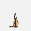 Sac Shopping Hogan Address Mini Marron Ivoire