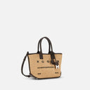 Sac Shopping Hogan Address Mini Marron Ivoire