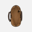 Sac Shopping Hogan Address Mini Marron Ivoire