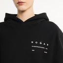 Sweat-shirt à capuche Noir Hogan