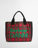 Barbour x GANNI Waxed Tote Bag