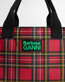 Barbour x GANNI Waxed Tote Bag