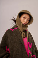 Manteau Come in pink/brown liv bergen