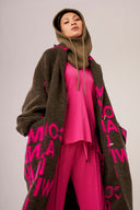 Manteau Come in pink/brown liv bergen
