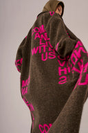 Manteau Come in pink/brown liv bergen