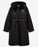 Barbour x GANNI Peplum Longline Quilted Jacket