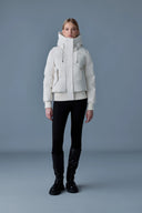 Manteau à col haut nefi-nfz