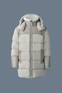 NICHOLAS Parka de confection hybride en duvet et rason Mackage