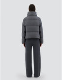 CAPE EN CASHMERE SETA ET NEW LADY FAUX FUR HERNO