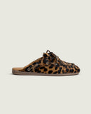 Posa Boat Loafer Mule Animal Leather Leopard