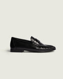 Posa Penny Loafer Wrinkle leather black