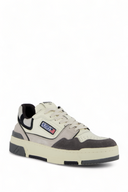BASKET CLC EN CUIR GRIS ET NOIR