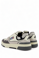 BASKET CLC EN CUIR GRIS ET NOIR