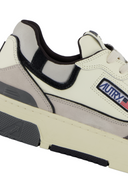 BASKET CLC EN CUIR GRIS ET NOIR