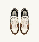 BASKET CLC LOW EN DAIM ET NABUK MARRON ET MILITARY