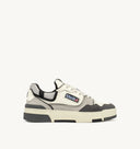 BASKET CLC EN CUIR GRIS ET NOIR