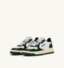 BASKET MEDALIST LOW BICOLOR EN CUIR BLANC ET MOUNTAIN