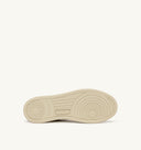 BASKET MEDALIST LOW EN CUIR ET EN DAIM BLANC, GRIS ET NOIR