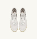 BASKET AUTRY MEDALIST MID EN NAPPA BLANC SUPER SOFT