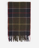 Écharpe Tartan Galingale VERT BARBOUR