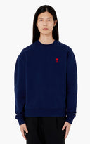 AMI DE COEUR CREWNECK SWEATSHIRT NAUTIC BLUE