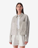 VESTE RACCOURCIE EN JERSEY LUREX SUZEL iro