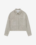VESTE RACCOURCIE EN JERSEY LUREX SUZEL iro