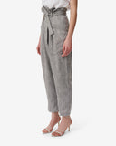 PANTALON COUPE CAROTTE EN LIN MÉLANGÉ ZINAH iro