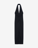 ROBE LONGUE DOS NU COL V RUBINI iro
