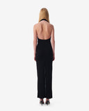 ROBE LONGUE DOS NU COL V RUBINI iro