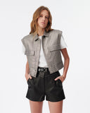 MALAK TWEED VEST iro