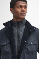 Veste imperméable d'hiver Barbour Ogston pour homme