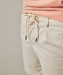 Beige sportcord shorts Profuomo