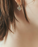 BOUCLE D'OREILLE BETTINA LONDON BLUE TOPAZ