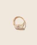 BAGUE BOWIE N°2 BLANC DIAMANT