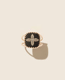 BAGUE BOWIE N°2 NOIR DIAMANT