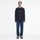 Box Logo Manches Longues Noir