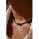Collier Petit Précieux orange rectangle mon precieux gem