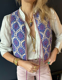 Collier corne améthyste Olbia dear charlotte