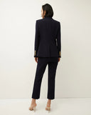 MILLER DICKEY JACKET veronica beard Navy boutons Or